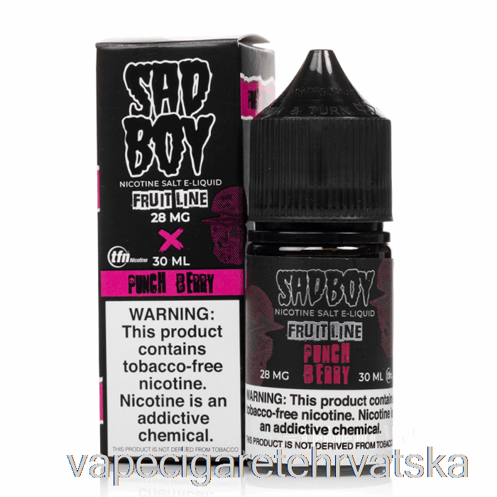 Vape Hrvatska Punch Berry - Sadboy Soli - 30ml 28mg